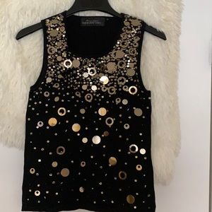 Fabulous Firs Donna Saylers’ embellished cami.